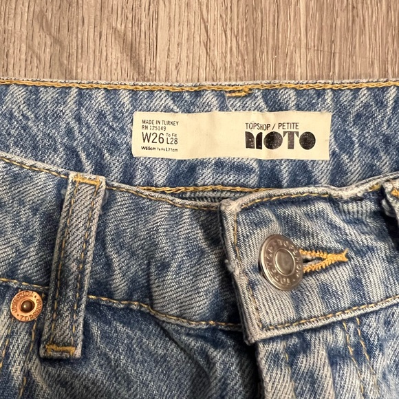 JEANS MOTO NEVER WORN TOPSHOP - Picture 5 of 7